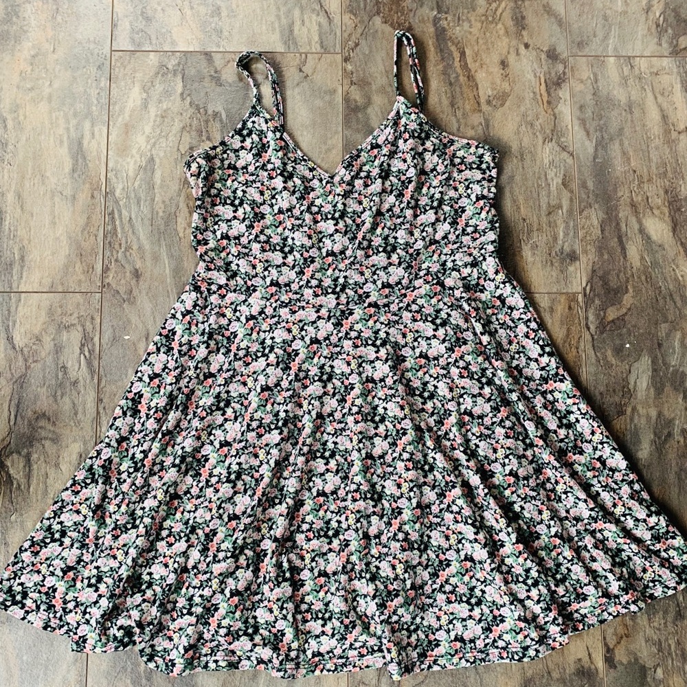 Forever 21 floral skater dress